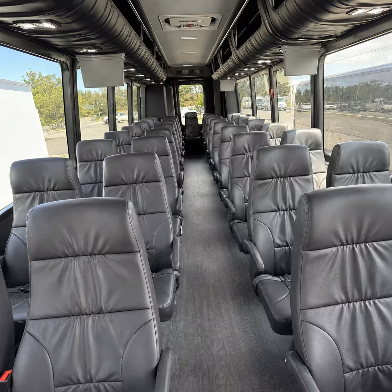 30 passenger minibus interior
