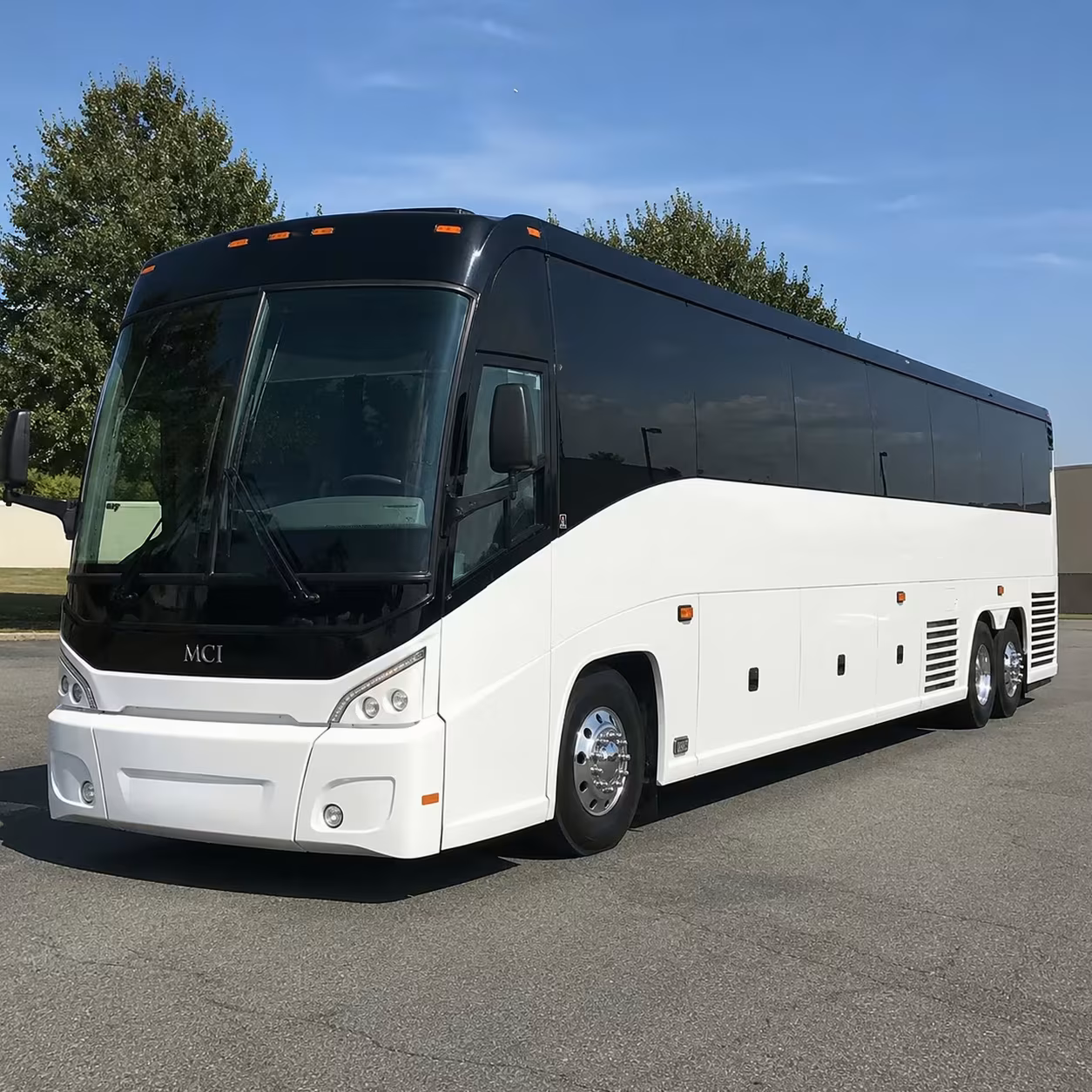 56 passenger charter bus