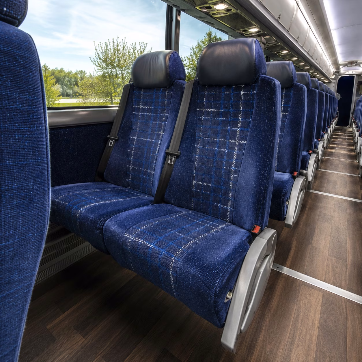 st george charter bus interior