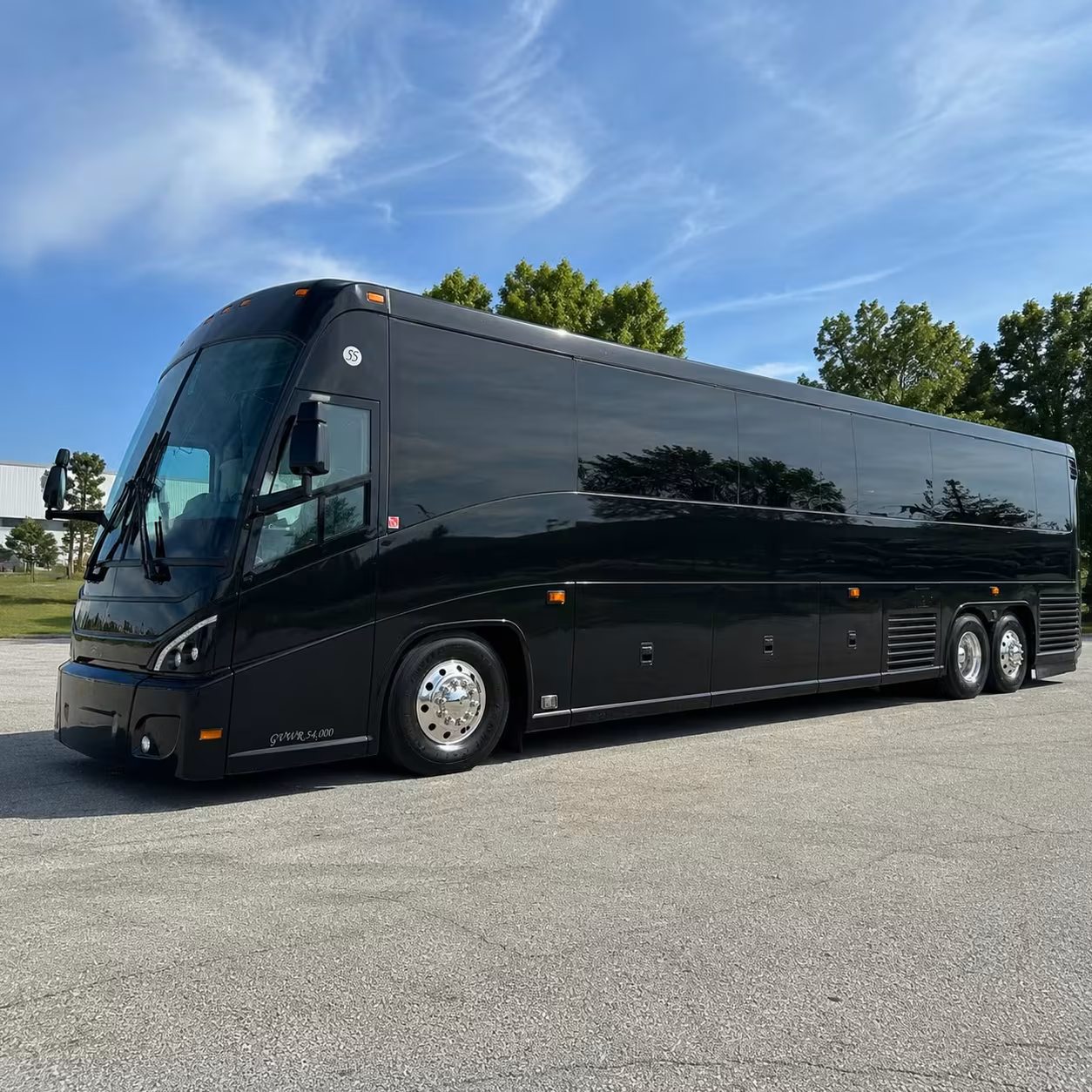 st george charter bus rental fleet