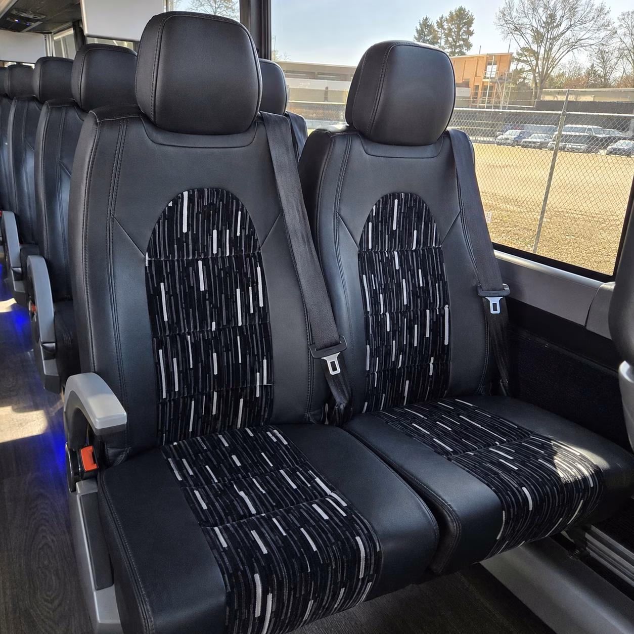 st george charter bus rental inside