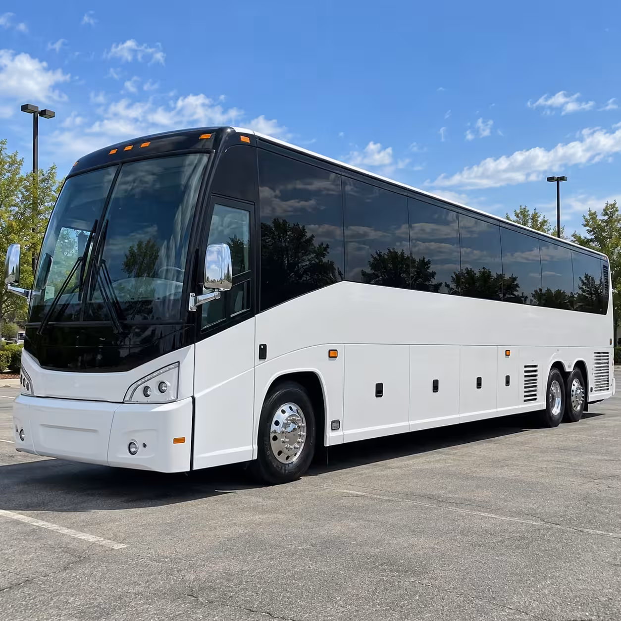 st george charter bus rentals for large prom groups