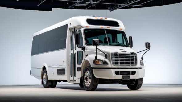 28 passenger minibus exterior