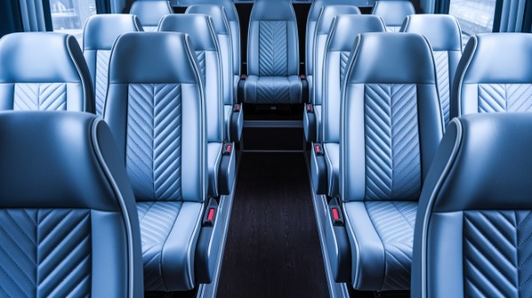 30 passenger minibus interior st george