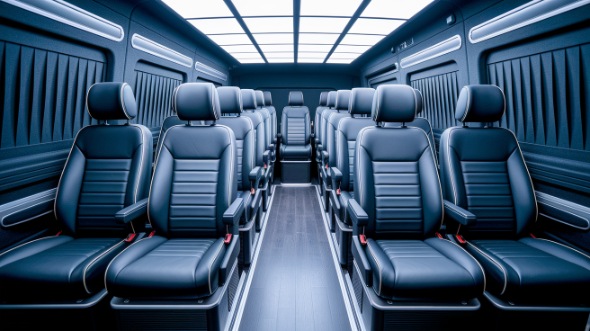 sprinter van with driver interior st george