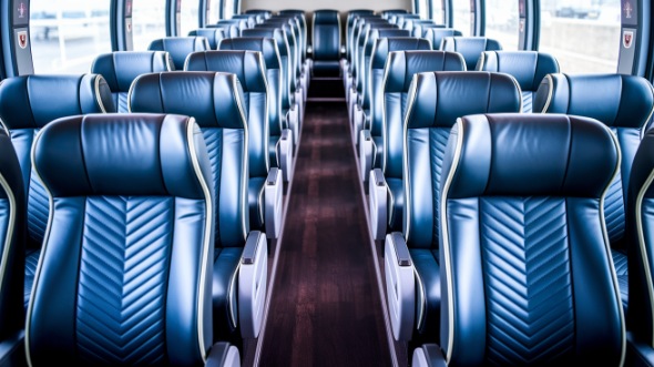 st george 54 passenger charter bus rental
